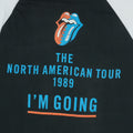 1989 Rolling Stones Steel Wheels Tour Jersey Shirt