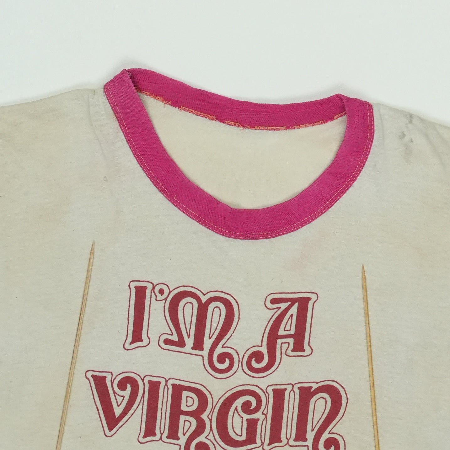 1970s I'm A Virgin Shirt