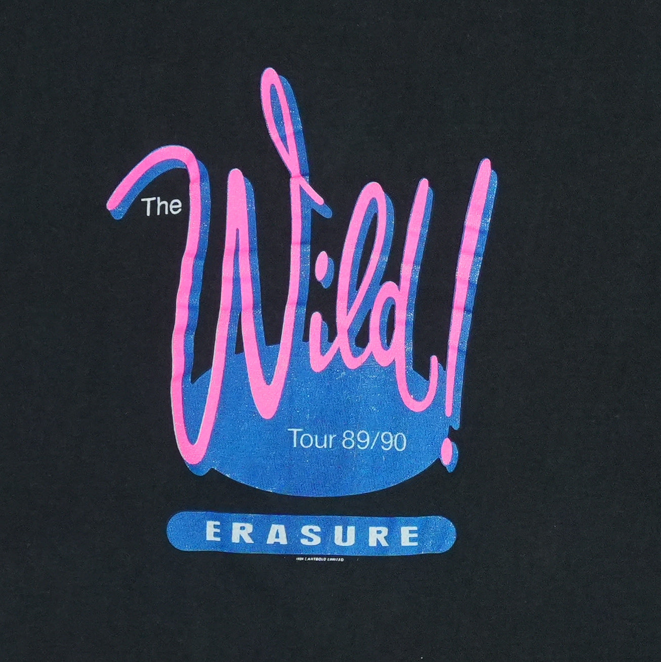 1989 Erasure Wild Tour Shirt