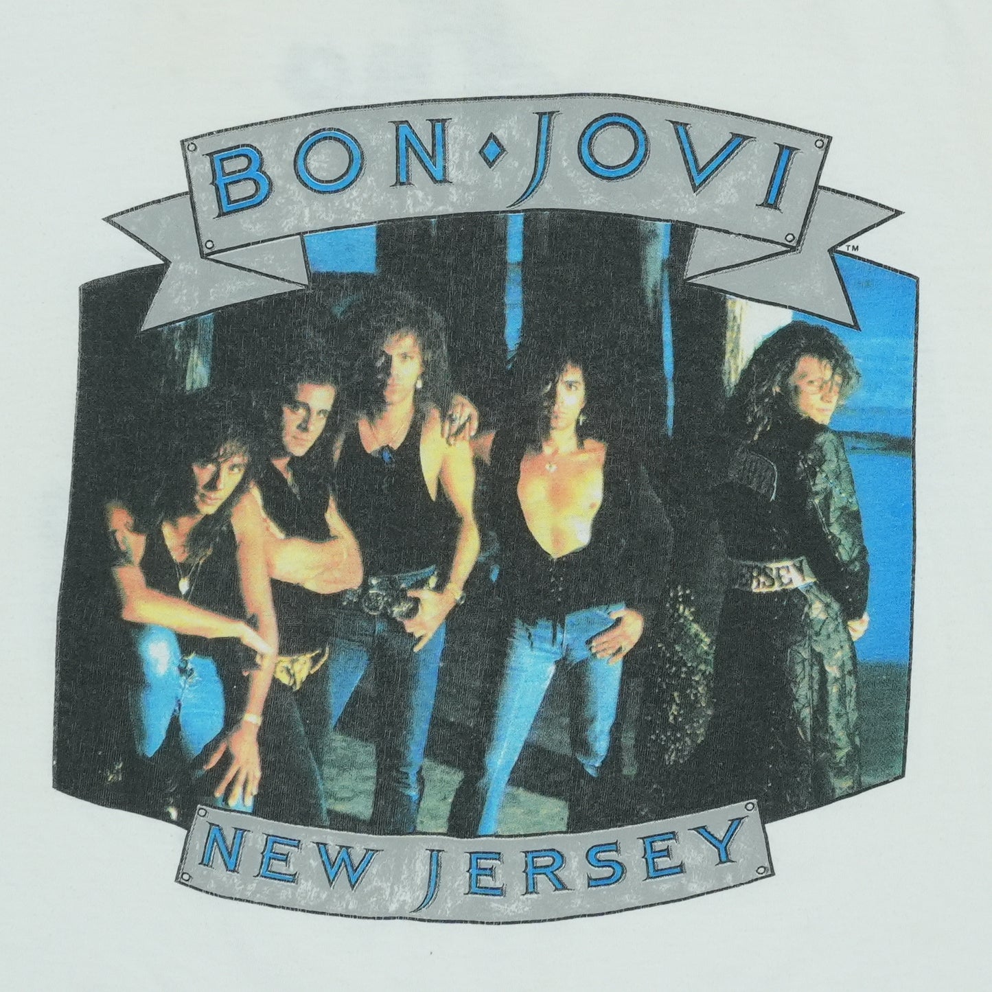 1980s Bon Jovi Jersey Syndicate Shirt