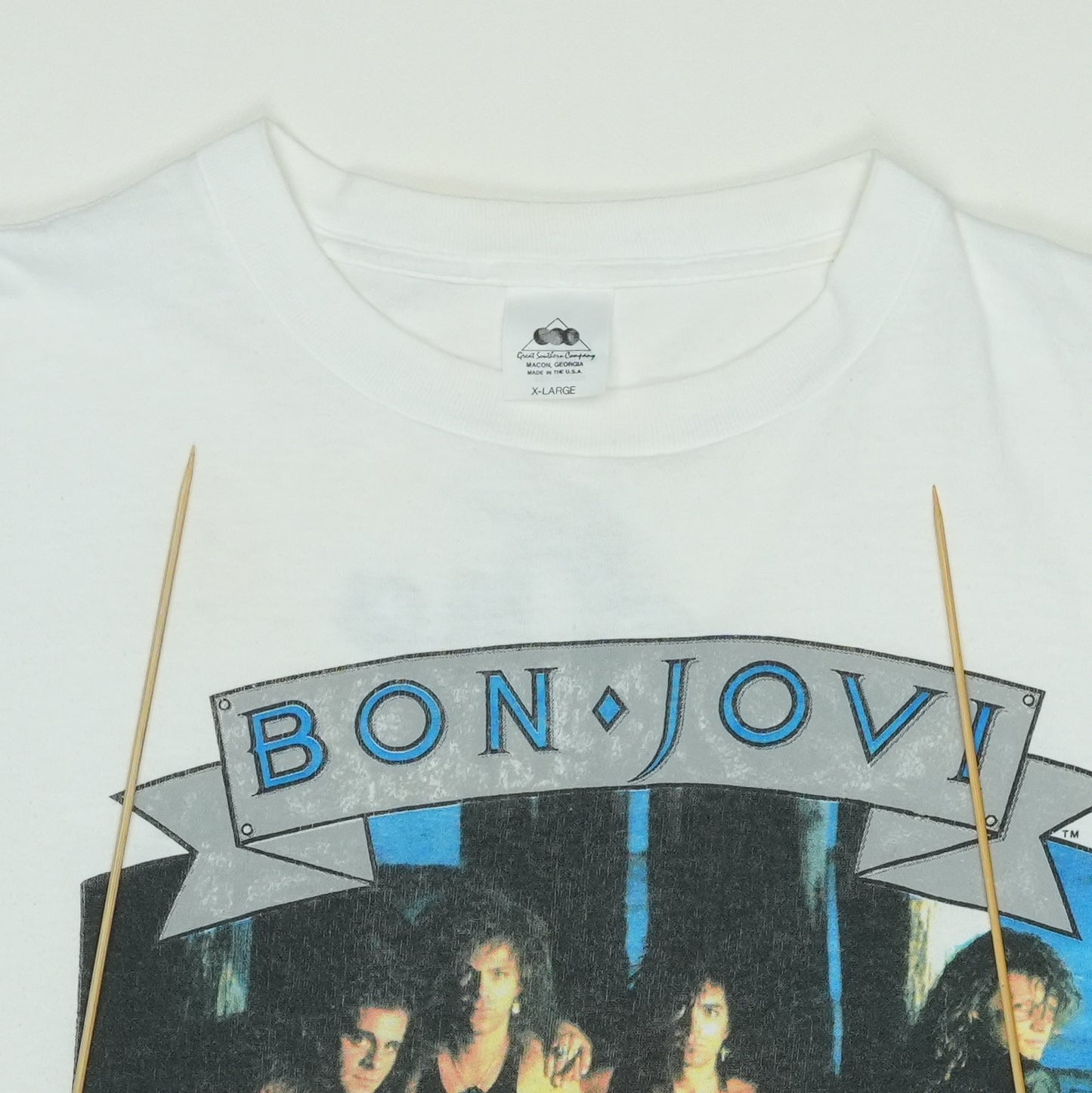 1980s Bon Jovi Jersey Syndicate Shirt