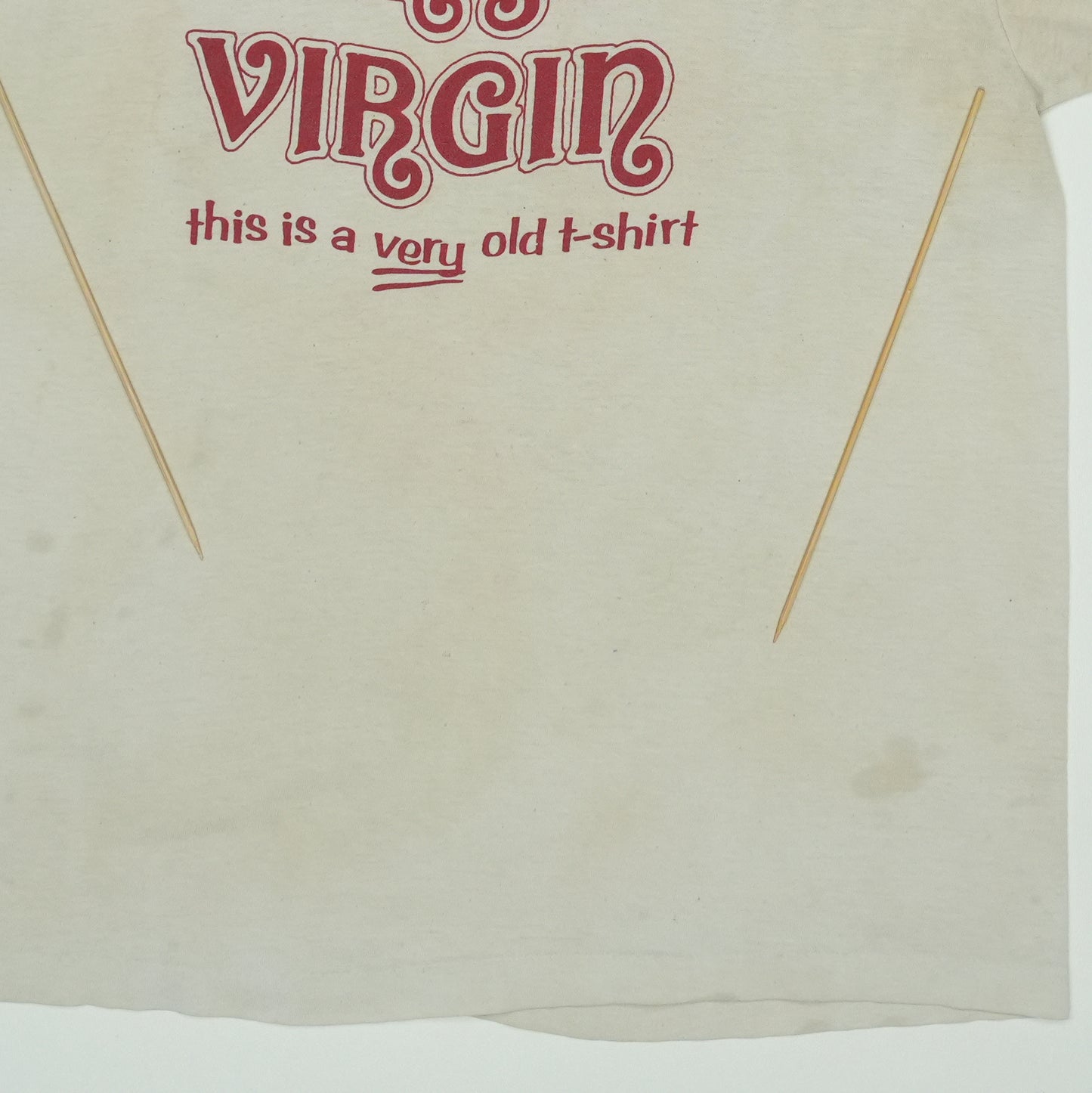 1970s I'm A Virgin Shirt