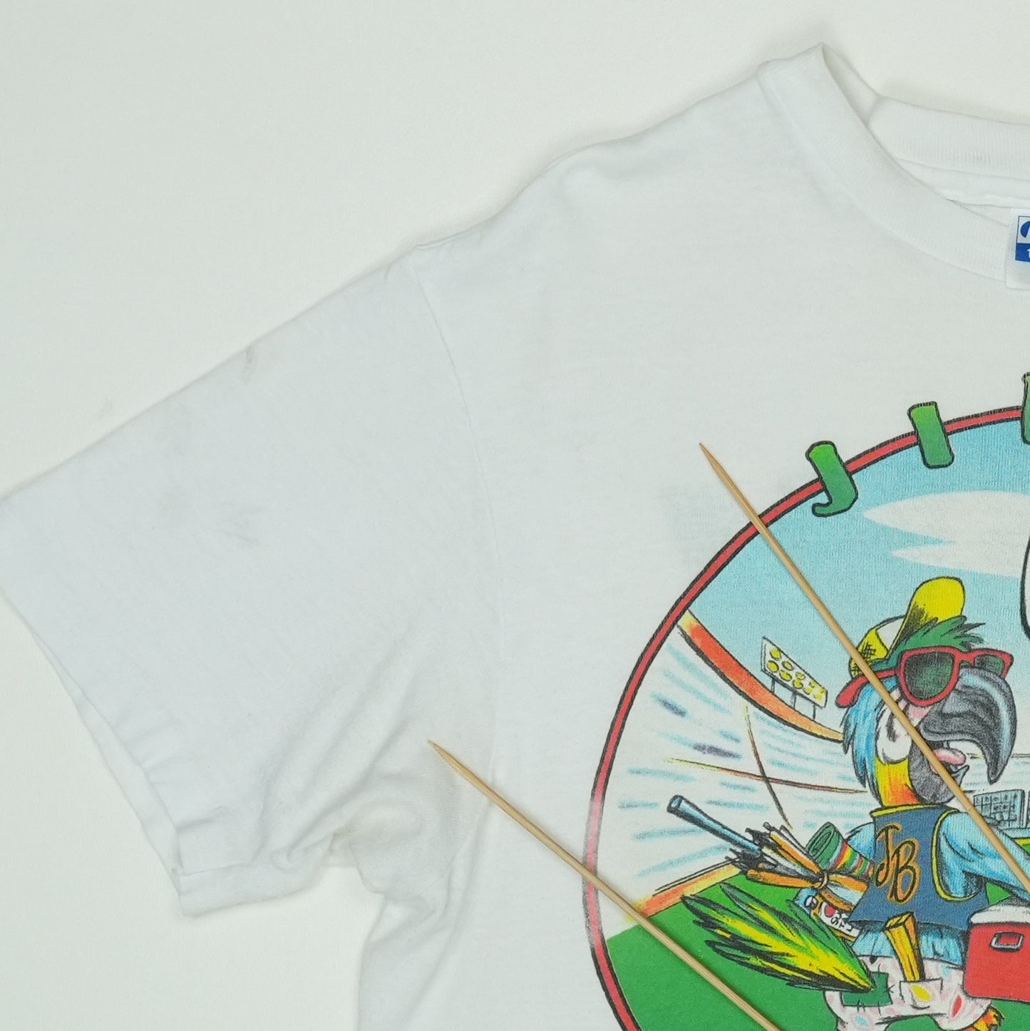 1988 Jimmy Buffett Where's The Party Crew Tour Shirt
