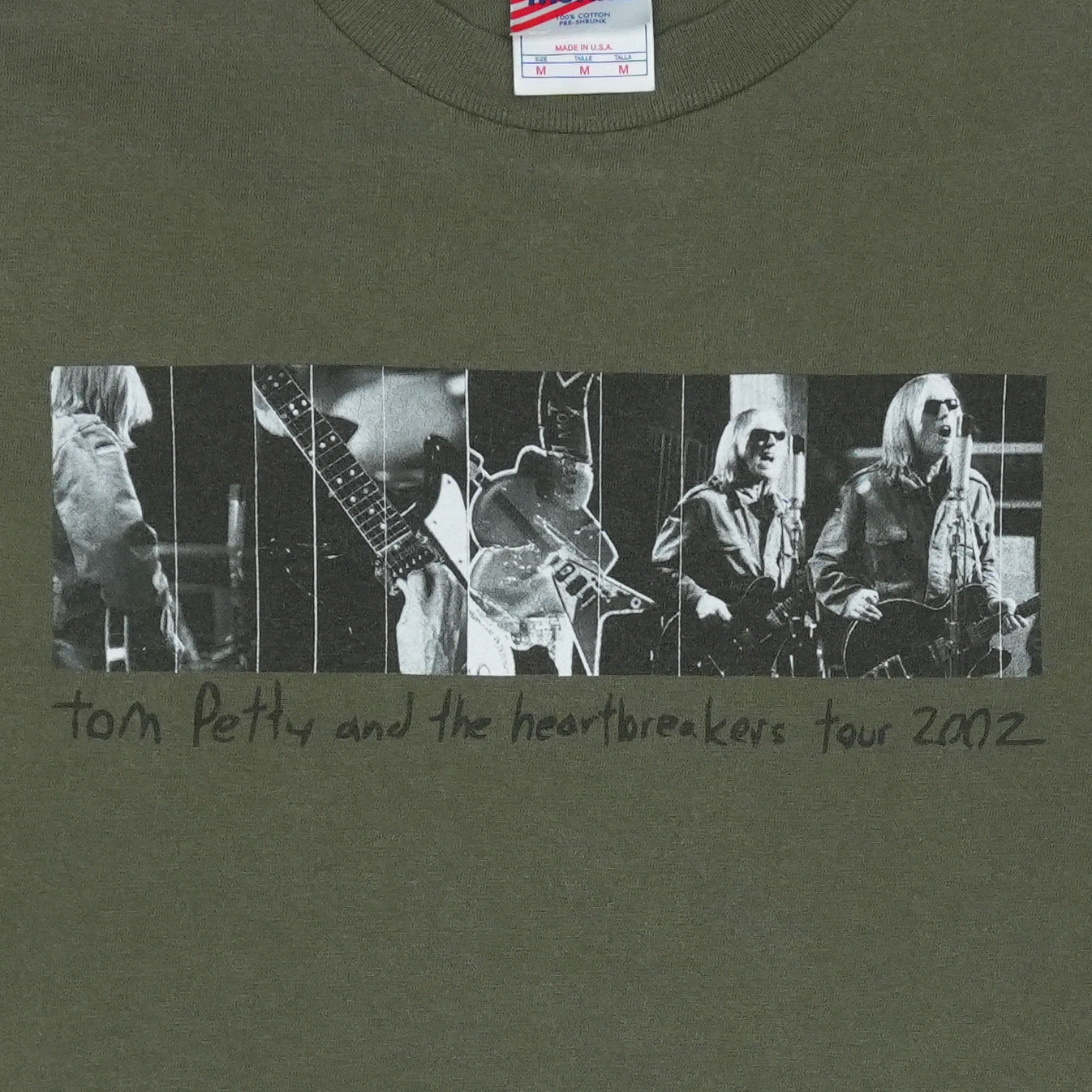 2002 Tom Petty and The Heartbreakers Tour Shirt