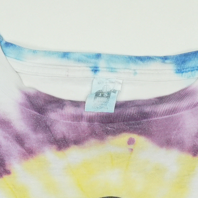 1997 Rolling Stones Bridges To Babylon Tour Tie Dye Shirt