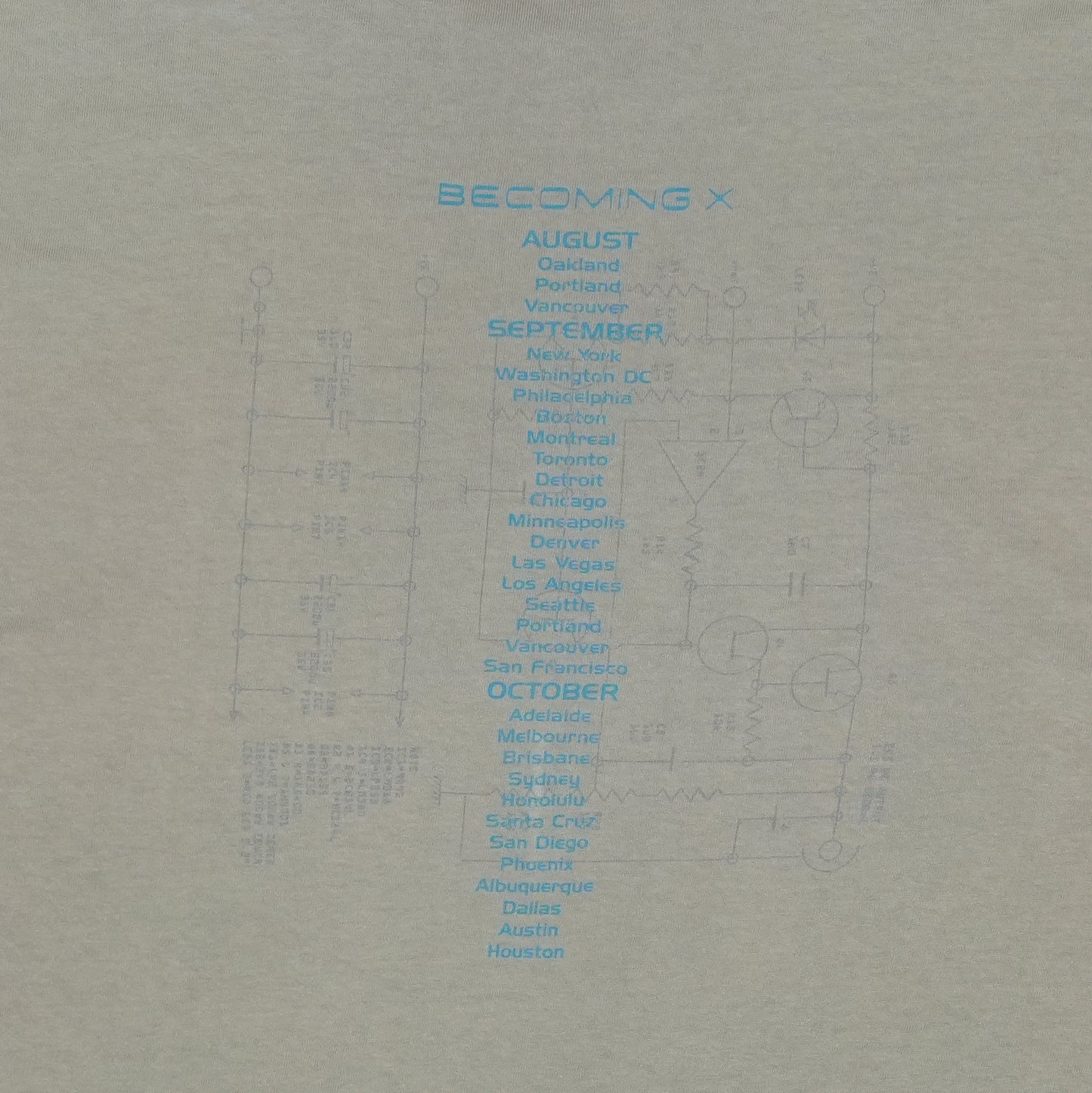 1996 Sneaker Pimps Becoming X Shirt