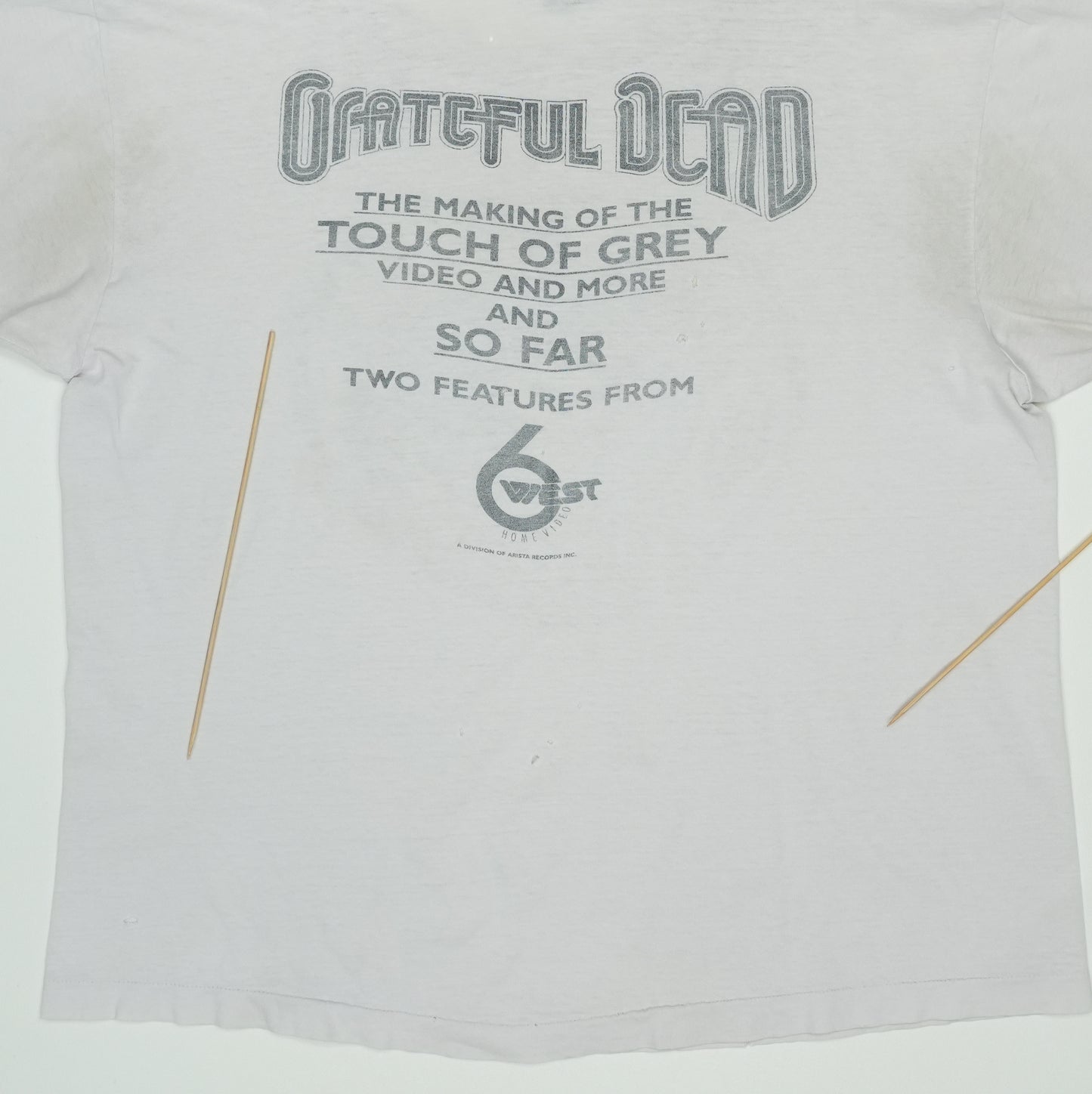 1987 Grateful Dead Touch Of Grey Promo Shirt