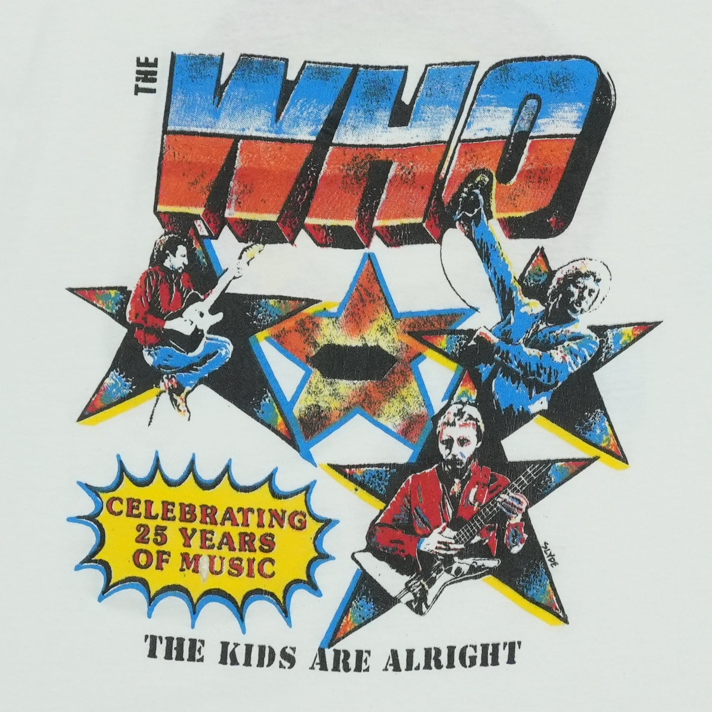 1989 The Who Kids Are Alright Tour Shirt