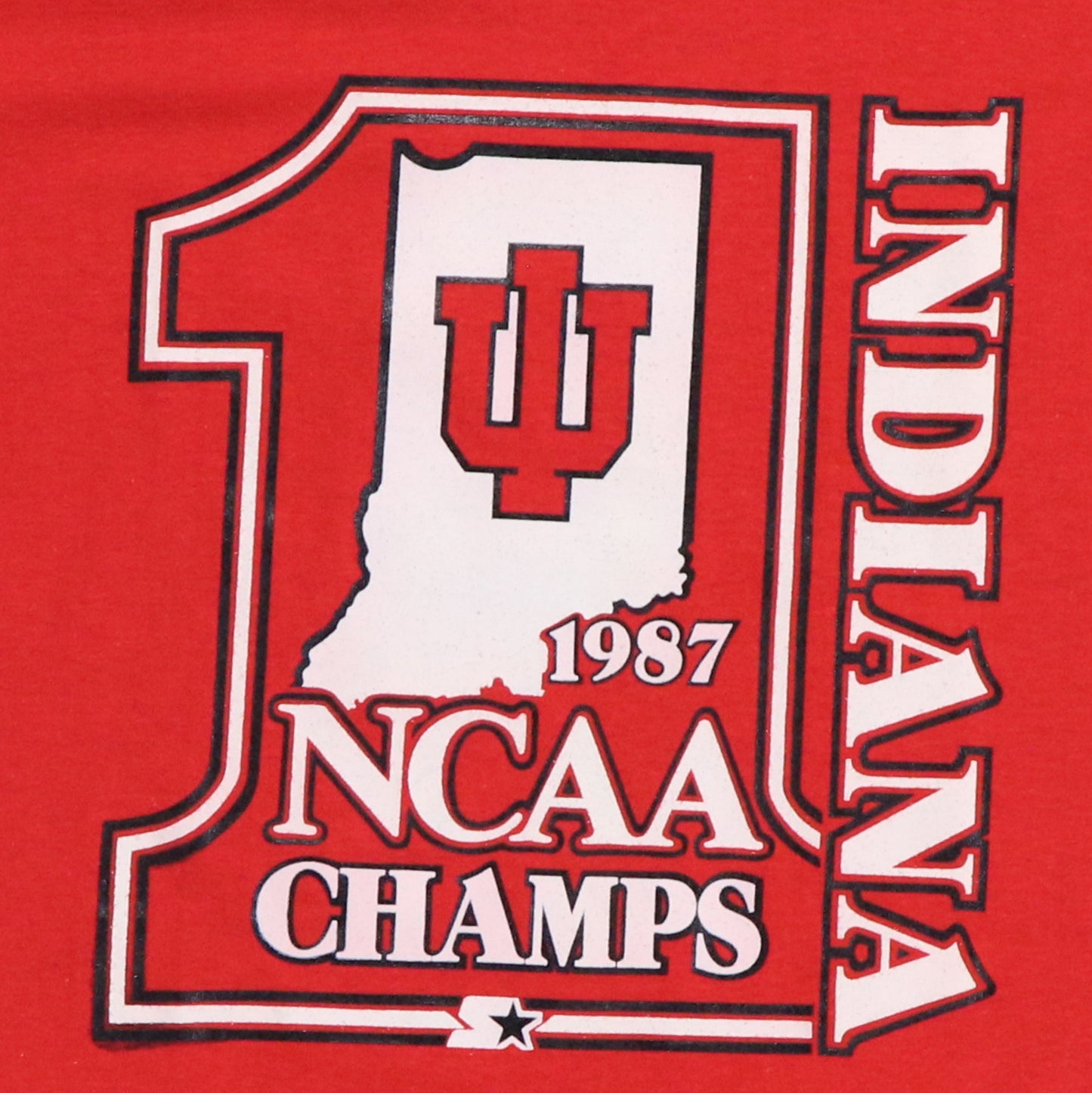 1987 Indiana State Hoosiers NCAA Champs Shirt