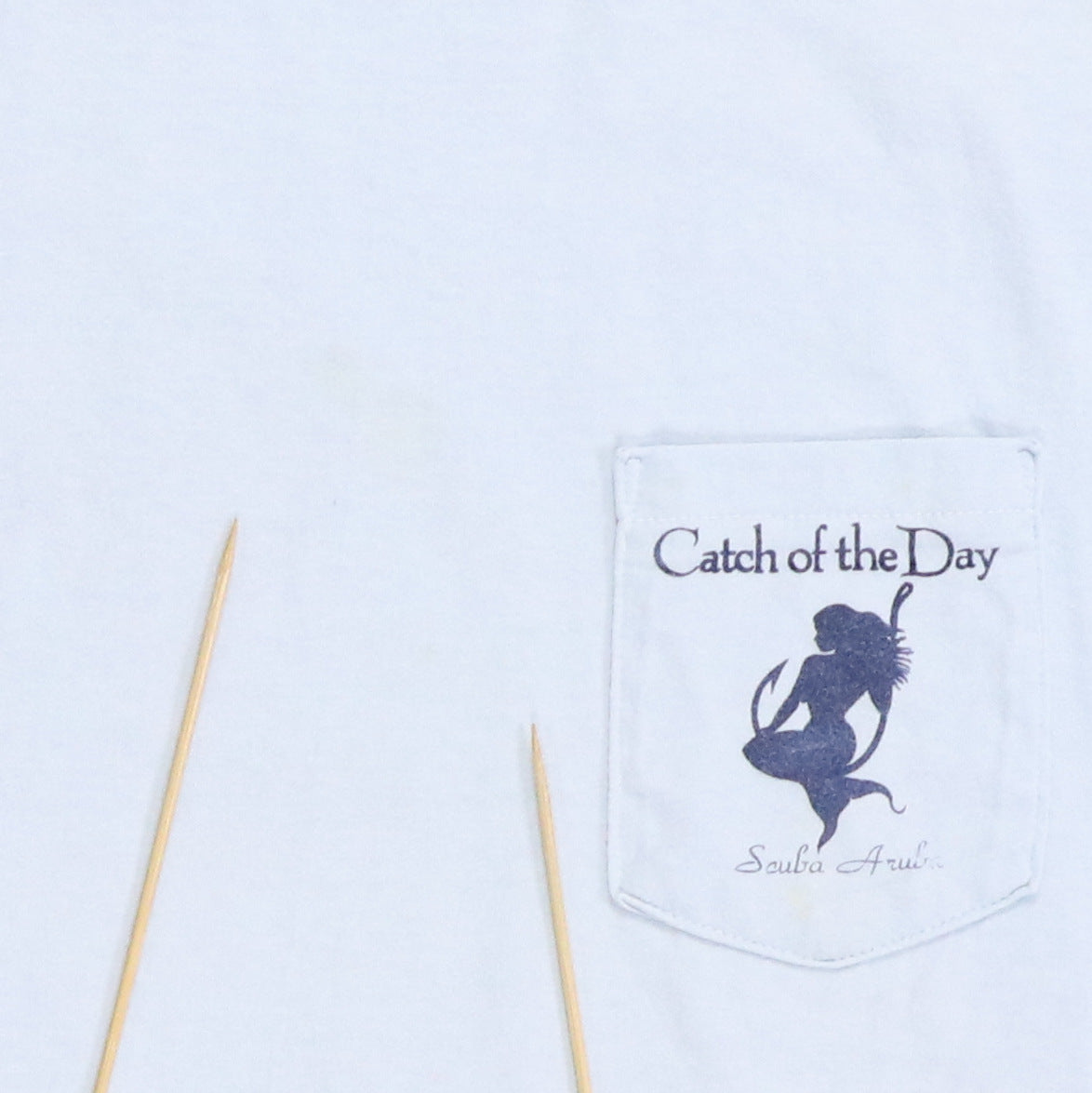 1990s Catch Of The Day Mermaid Aruba Shirt