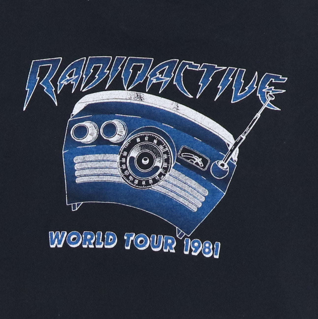 1981 Pat Travers Radioactive World Tour Shirt