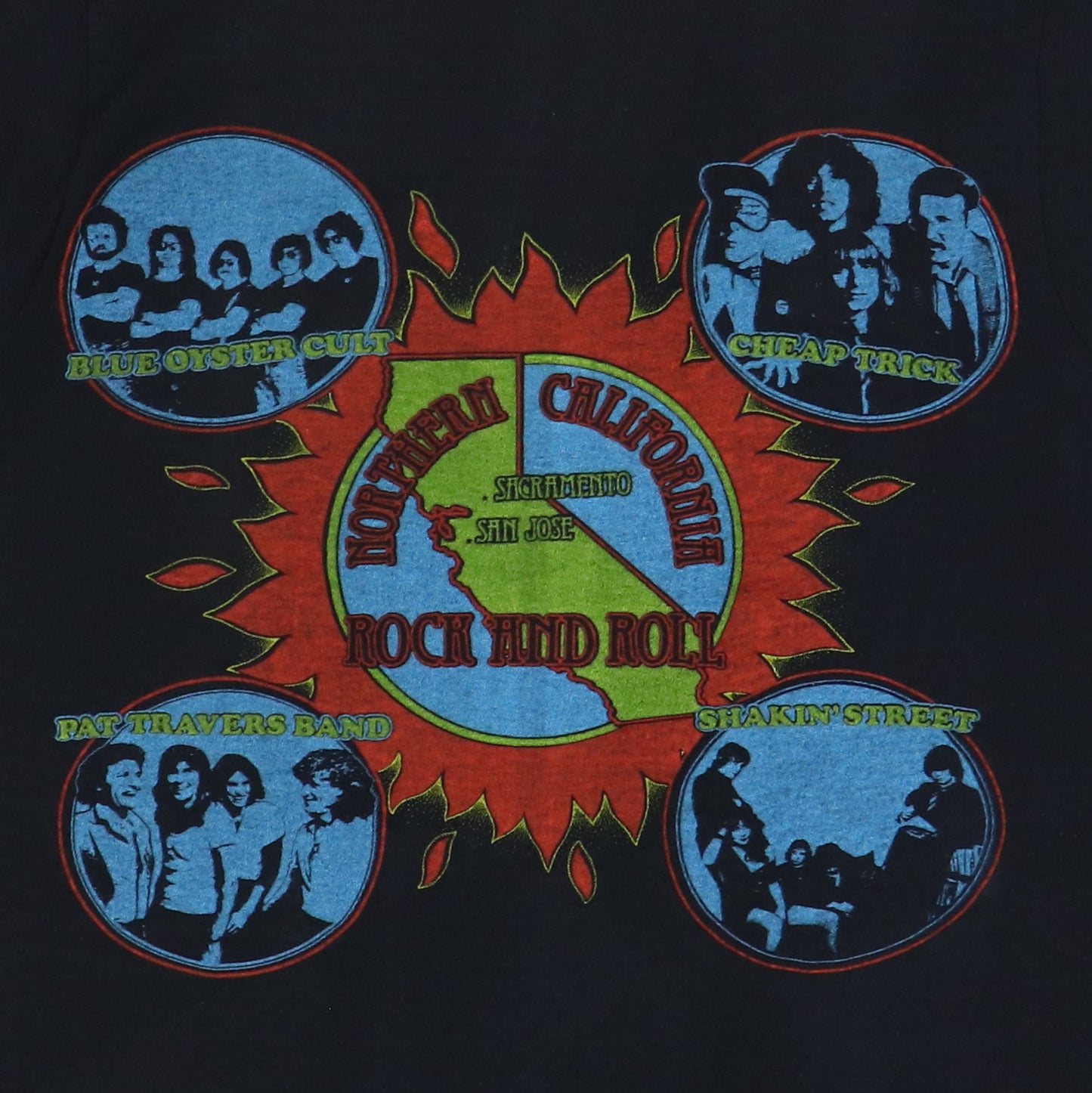 1979 Northern California Rock & Roll Festival Shirt