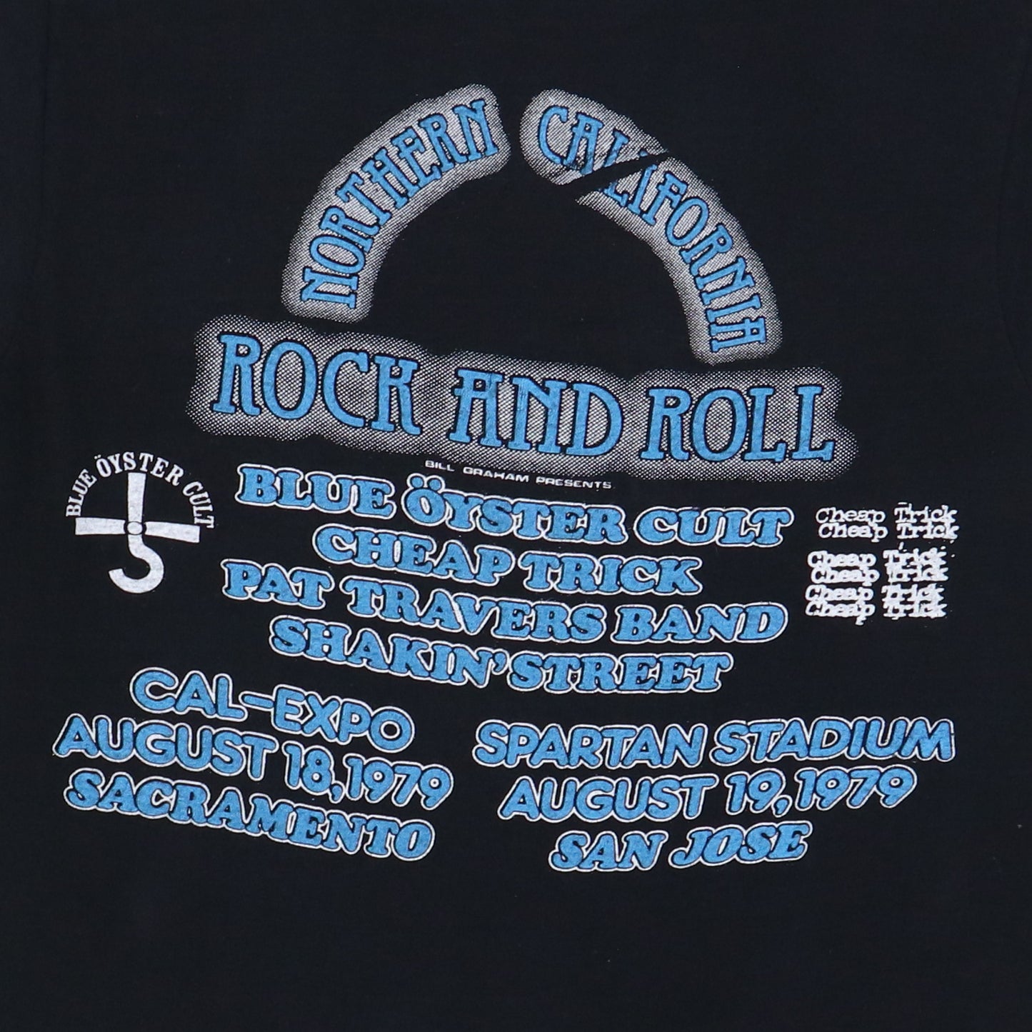 1979 Northern California Rock & Roll Festival Shirt