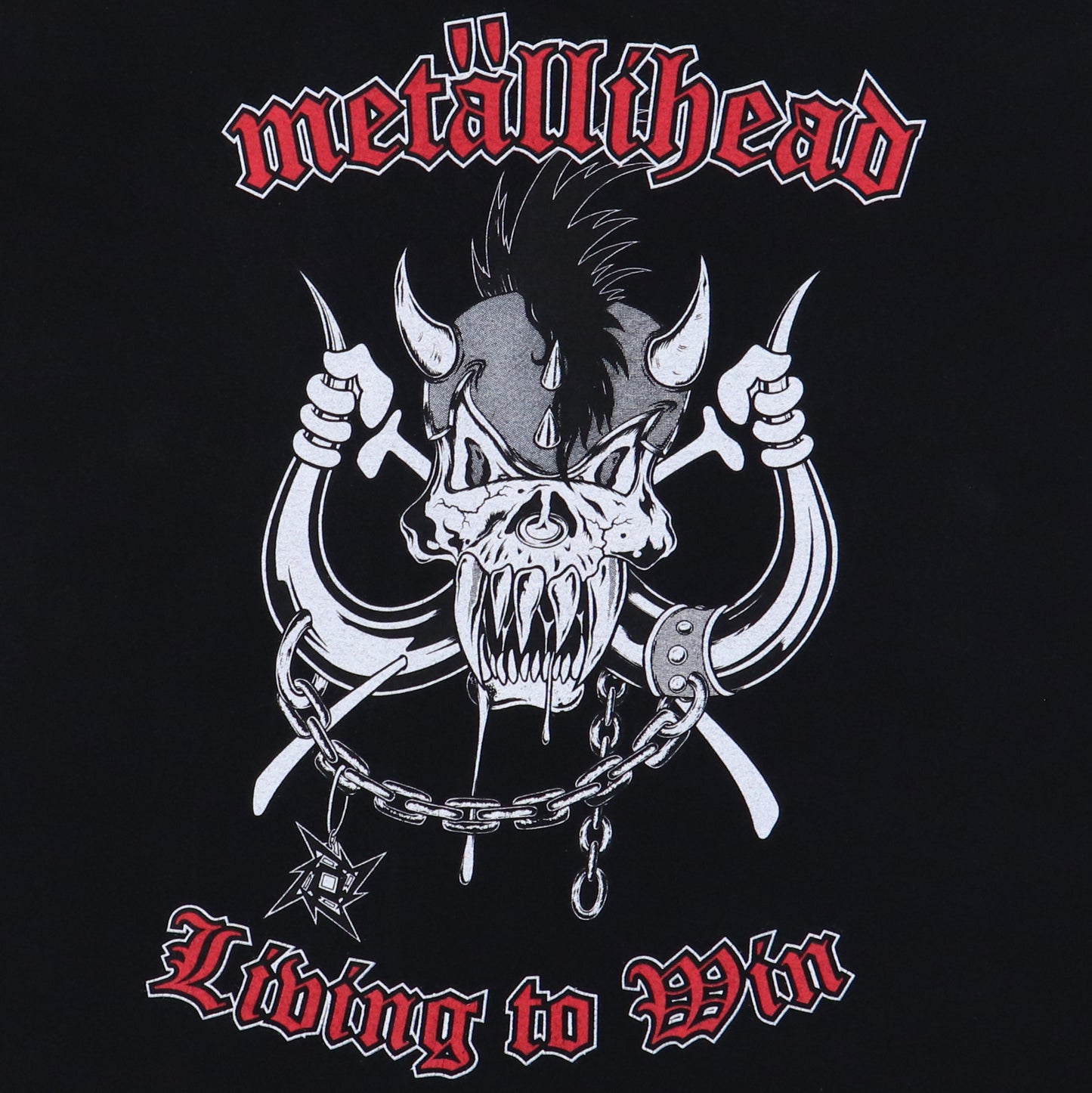 1999 Metallica Metallihead Living To Win Shirt