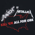 1983 Metallica Raven Kill Em All For One Tour Shirt