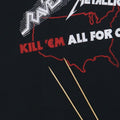 1983 Metallica Raven Kill Em All For One Tour Shirt