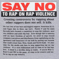 1990s No Limit Records Stop The Violence Shirt