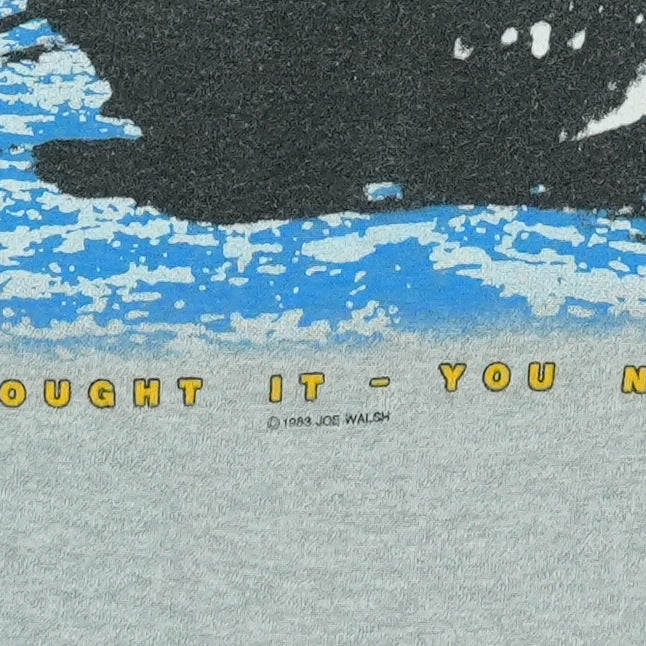 1983 Joe Walsh Tour Shirt