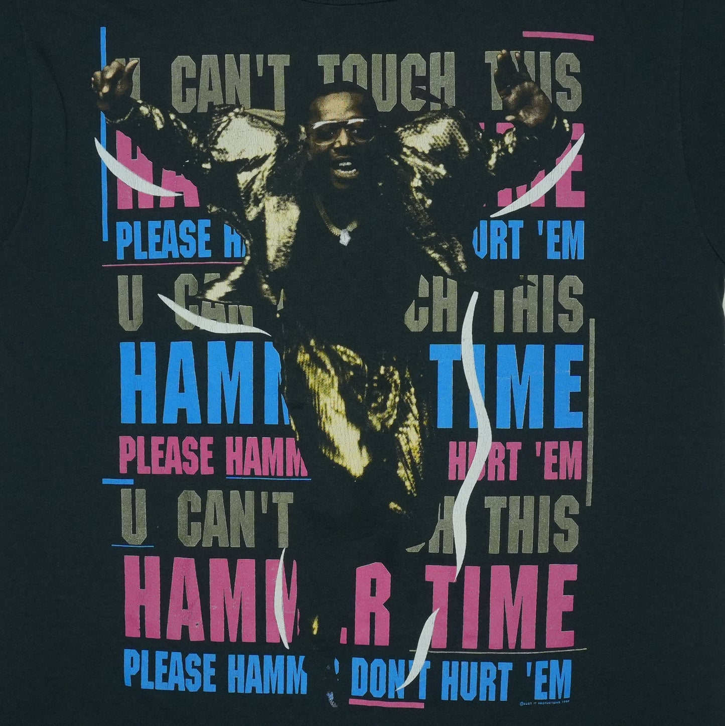 1990 MC Hammer You Can't Touch This Shirt