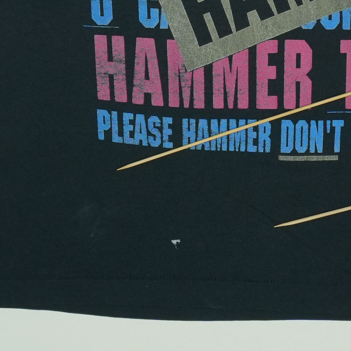 1990 MC Hammer You Can't Touch This Shirt