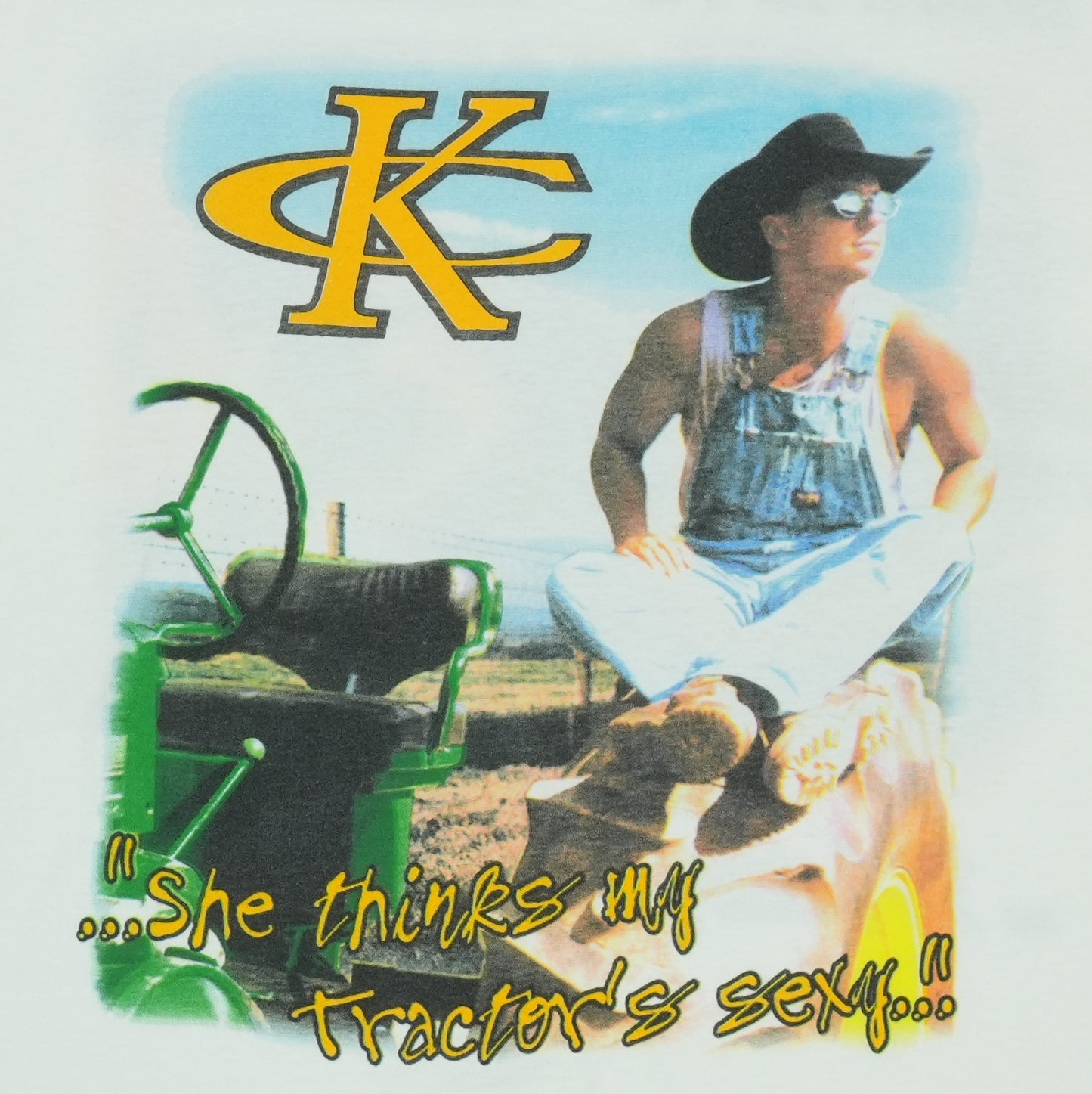 1999 Kenny Chesney She Thinks My Tractor's Sexy Shirt