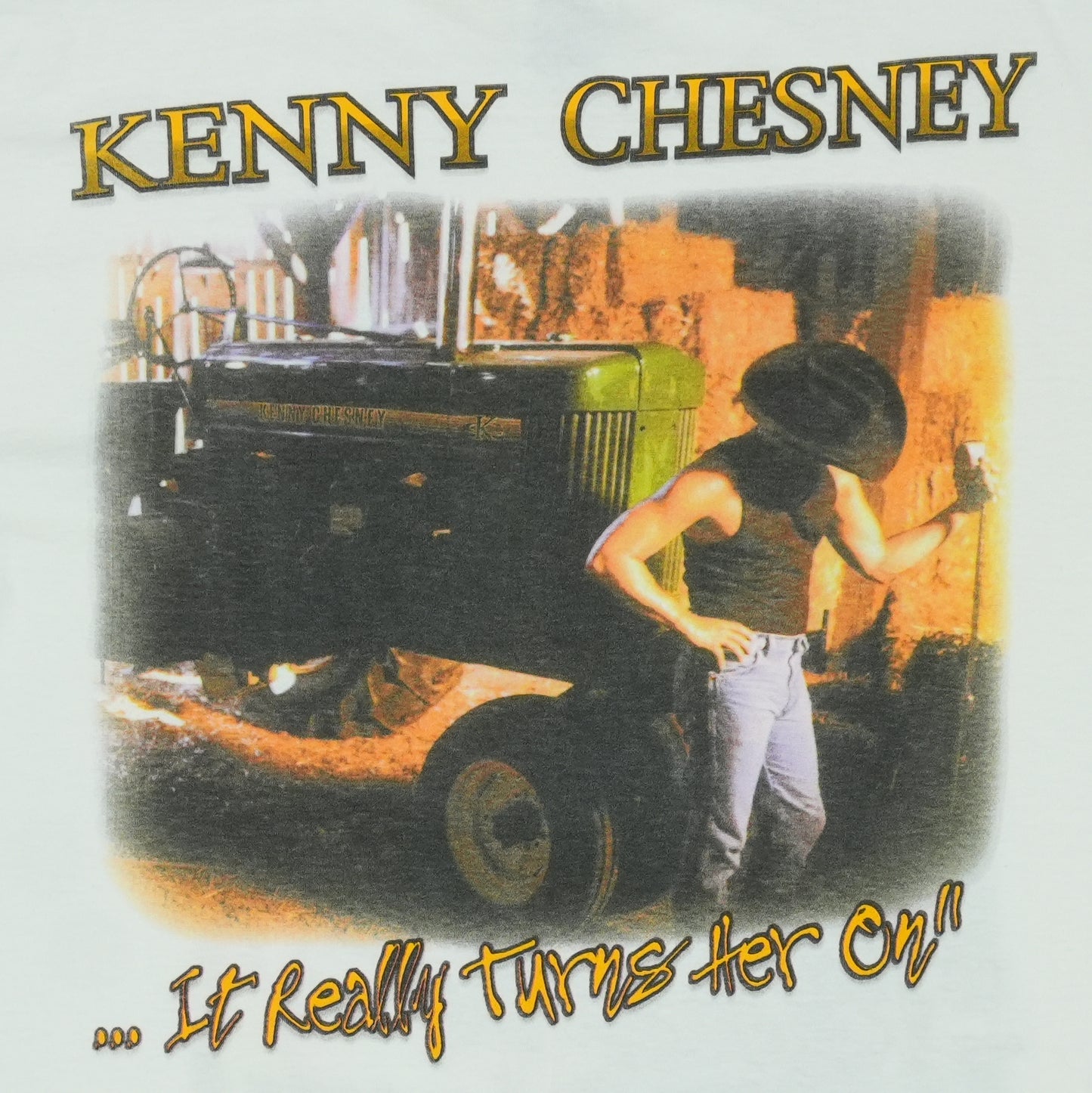1999 Kenny Chesney She Thinks My Tractor's Sexy Shirt