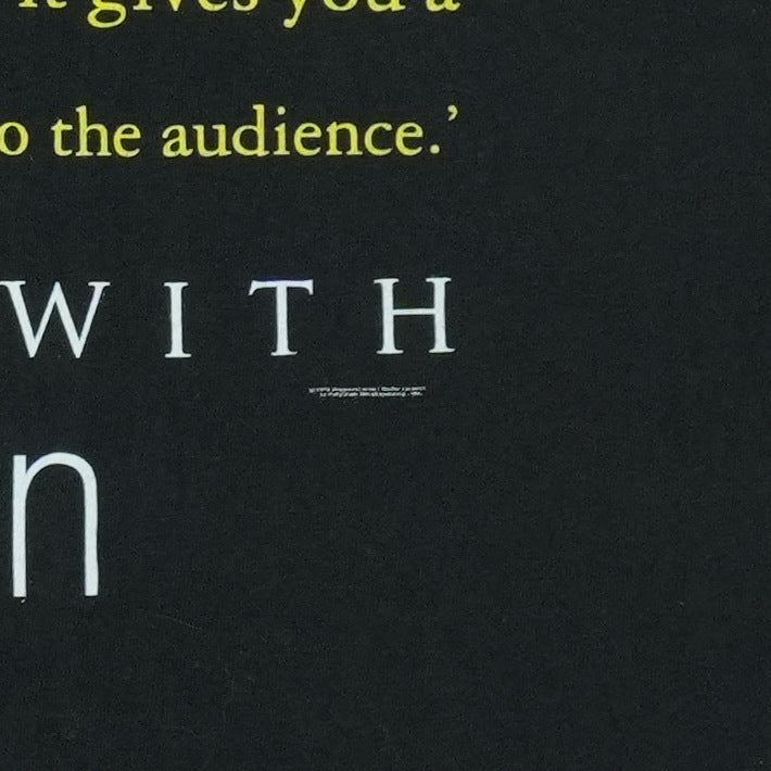 1999 Elton John Big Picture Tour Shirt