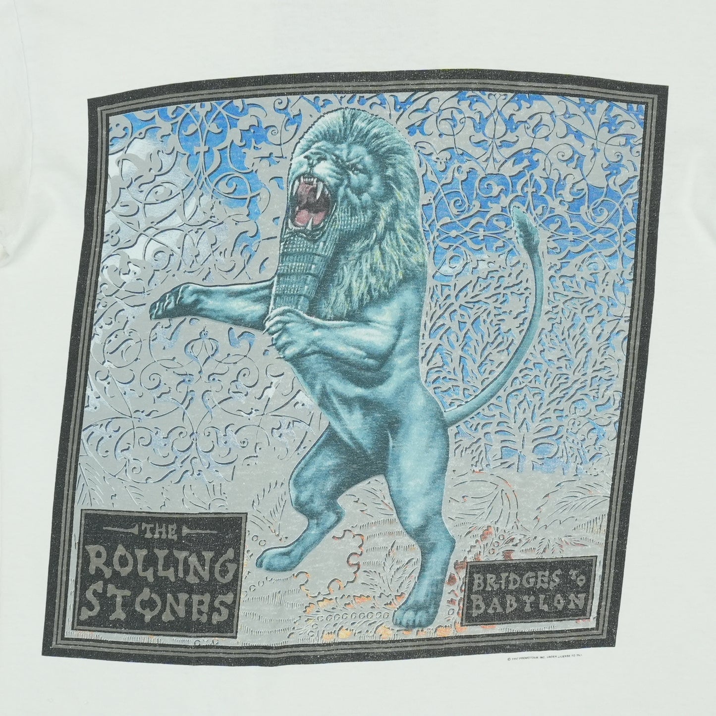 1997 Rolling Stones Bridges To Babylon Tour Shirt