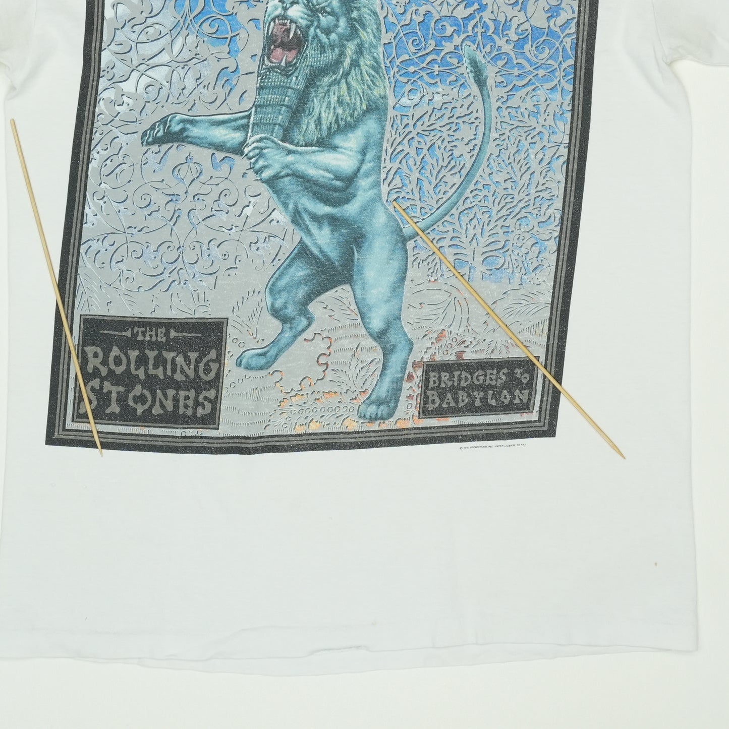 1997 Rolling Stones Bridges To Babylon Tour Shirt
