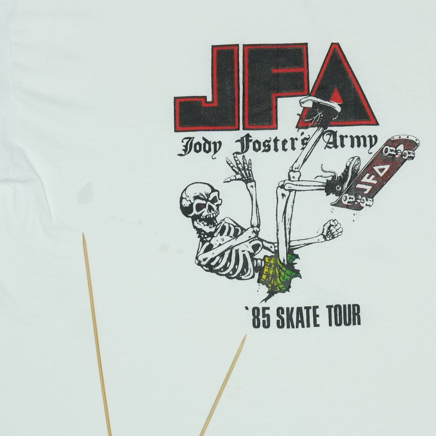 1985 Jody Foster's Army Skate Tour Shirt