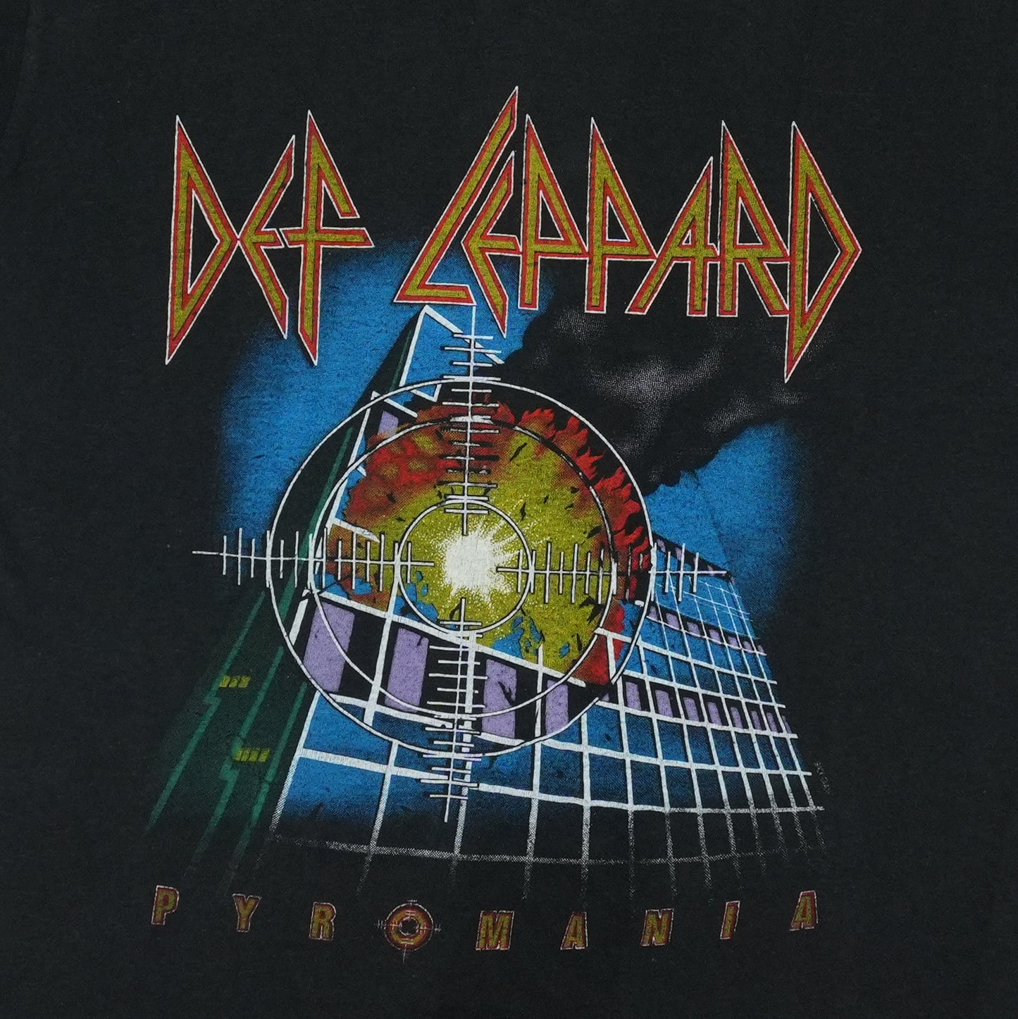 1983 Def Leppard Pyromania Tour Shirt
