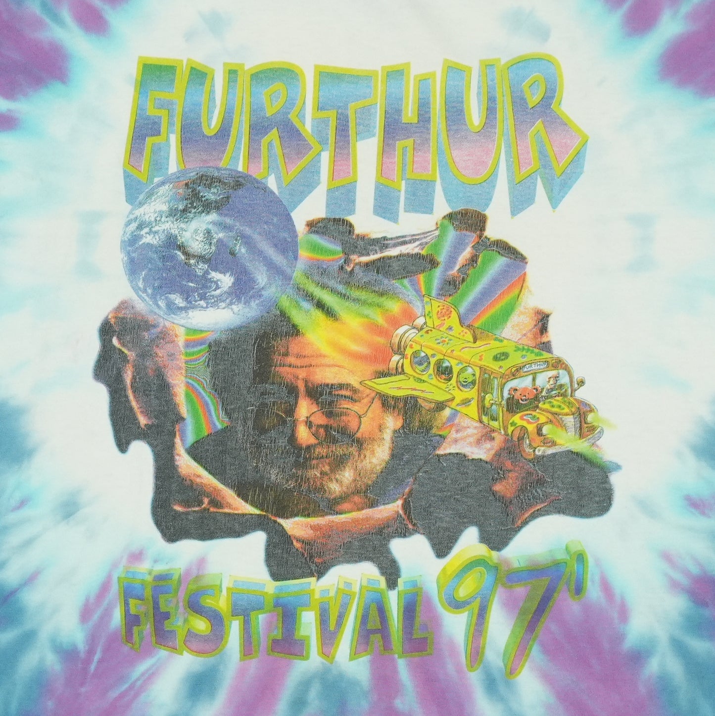 1997 Further Festival Tour Tie Dye Shirt
