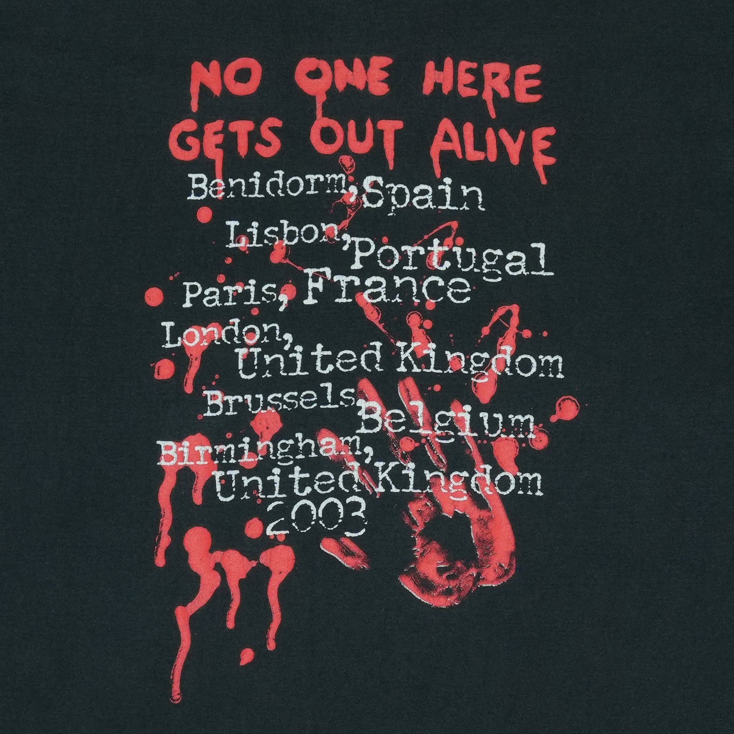 2003 The Doors 21st Century Shirt