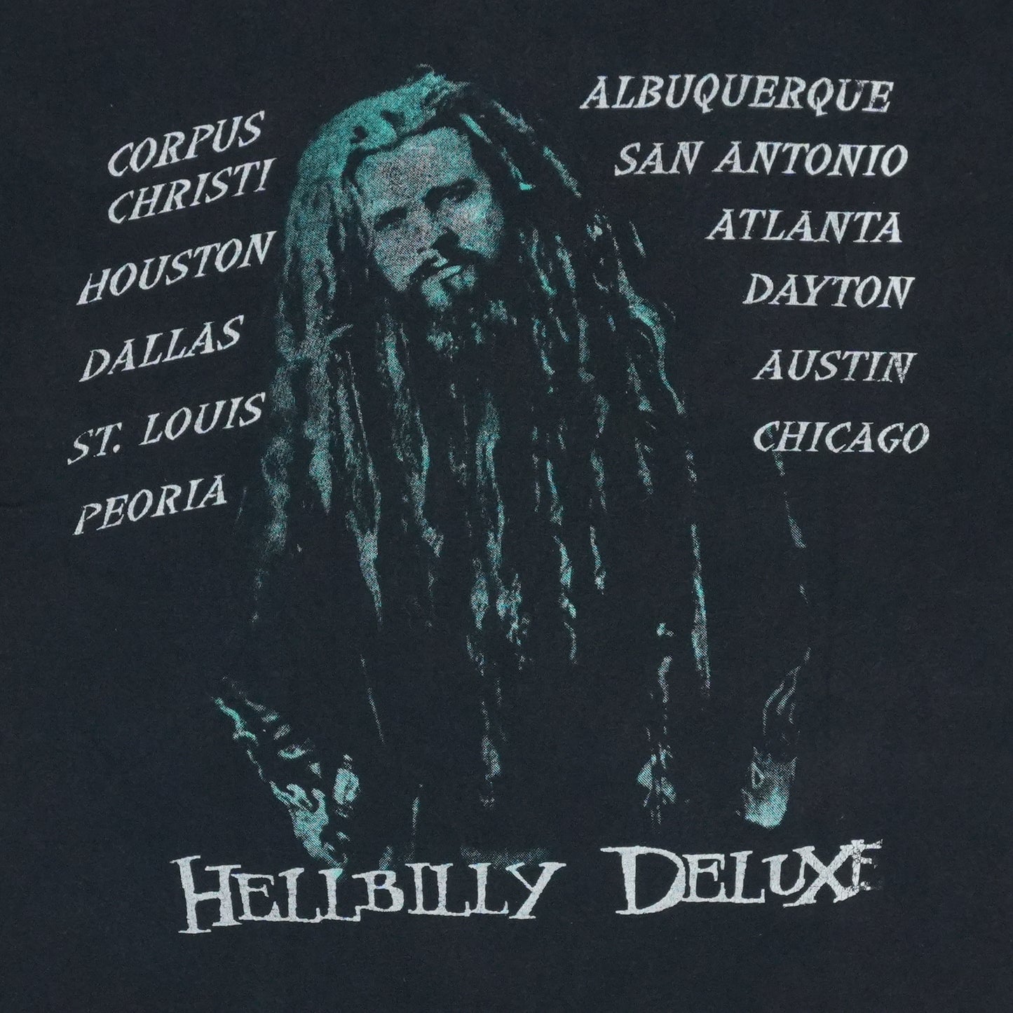 1998 Rob Zombie Hellbilly Deluxe Tour Shirt