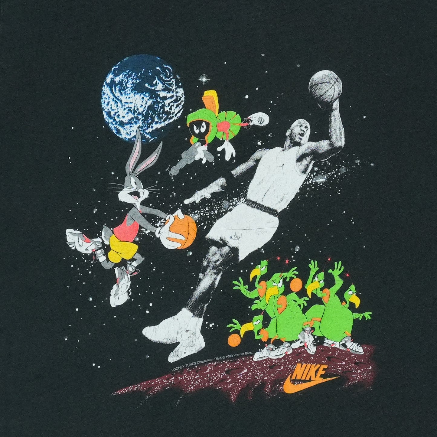 1993 Nike Michael Jordan That's All Folks Shirt