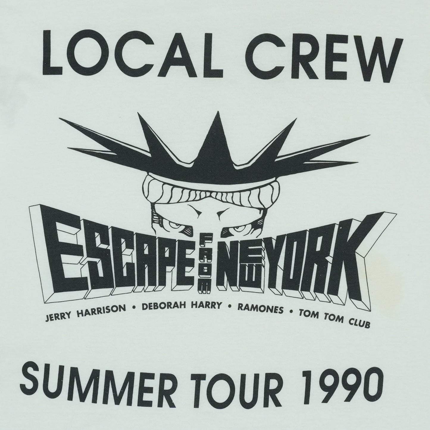1990 Ramones Escape From New York Concert Shirt