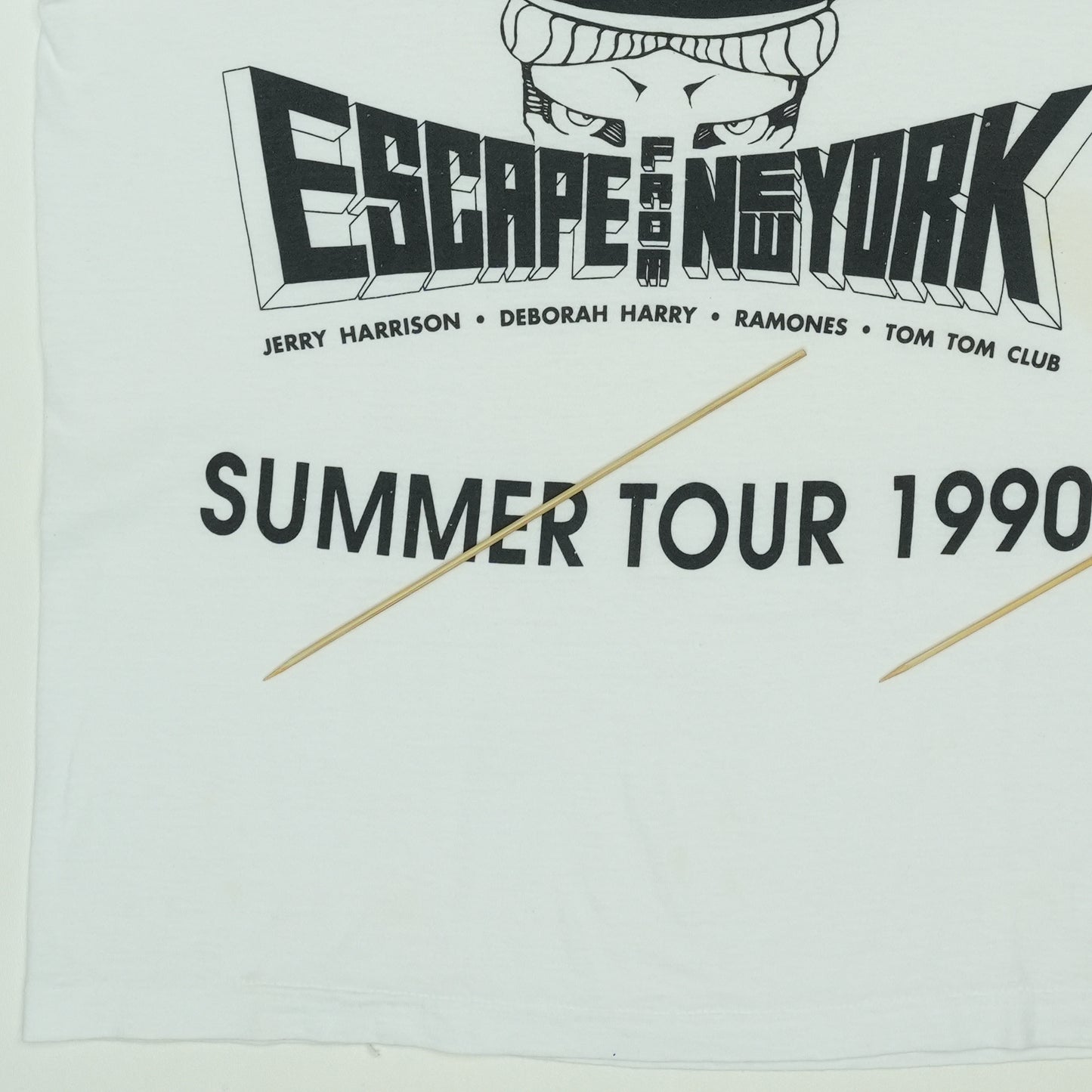 1990 Ramones Escape From New York Concert Shirt