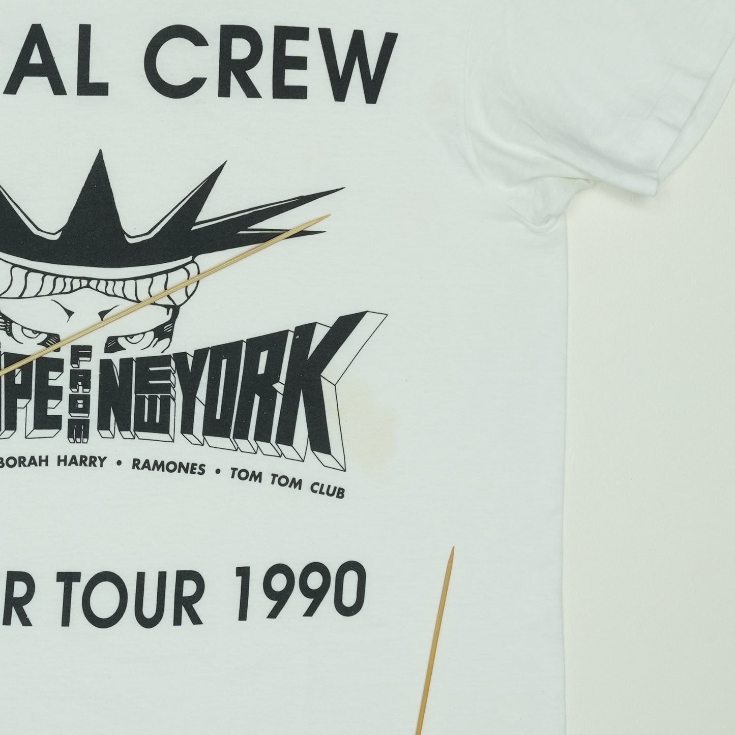 1990 Ramones Escape From New York Concert Shirt