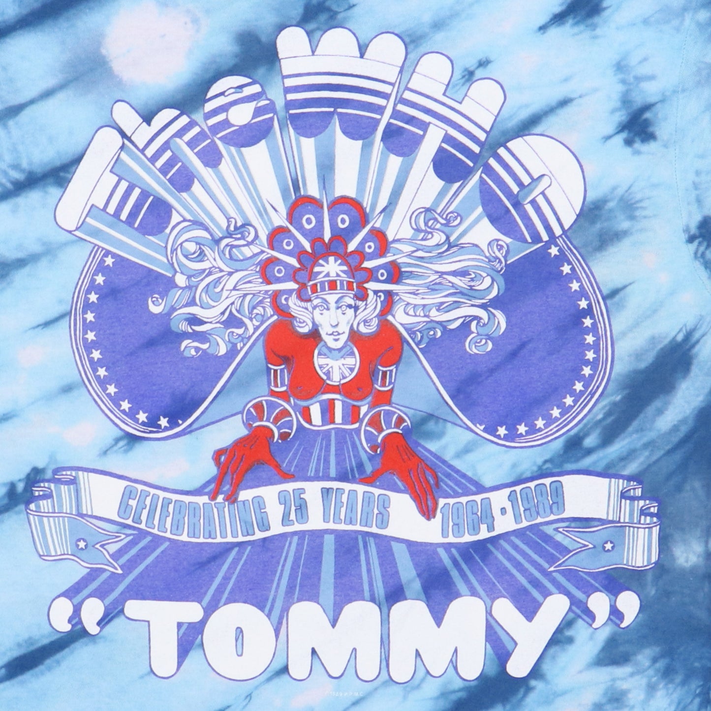 1989 The Who Tommy Tie Dye Shirt