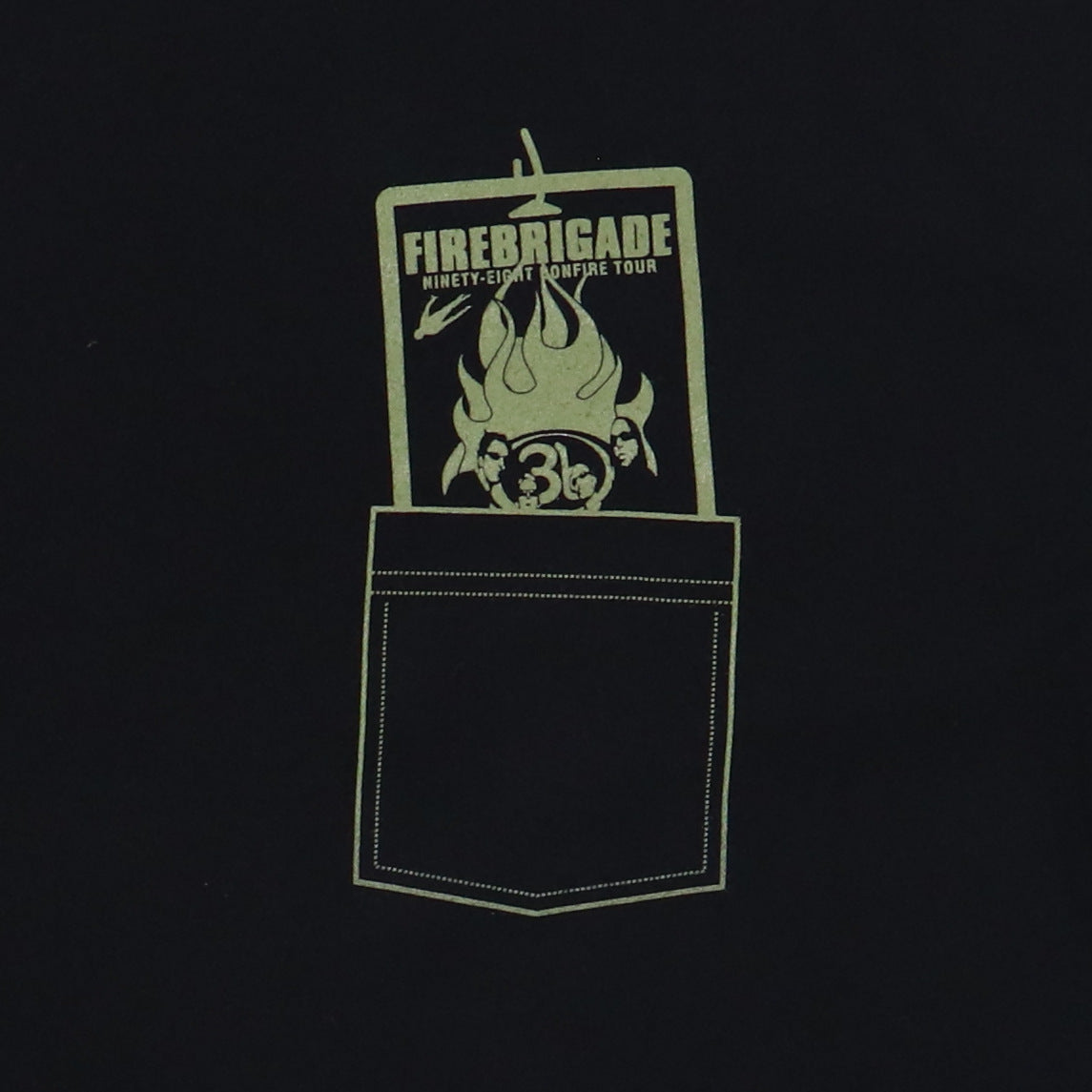 1998 Third Eye Blind Bonfire Tour Crew Shirt