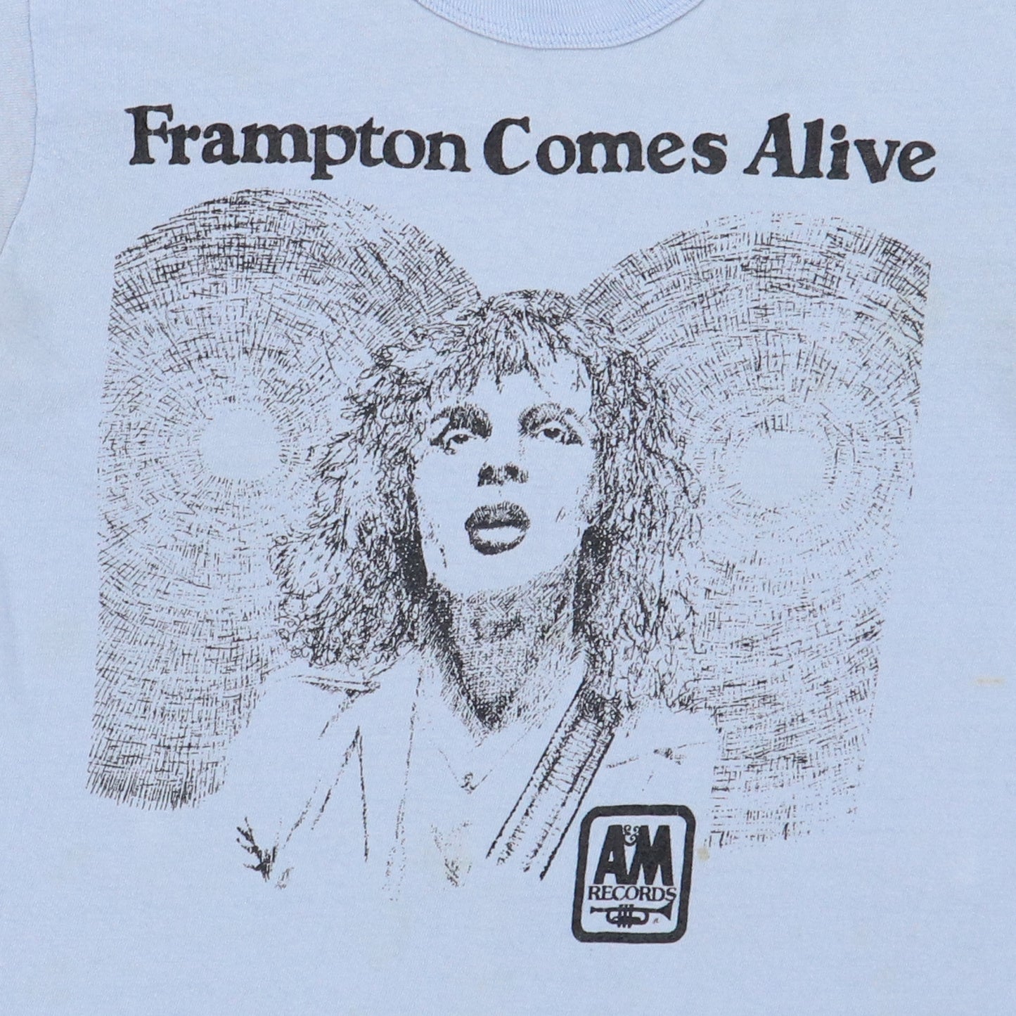 1970s Peter Frampton Comes Alive Promo Shirt
