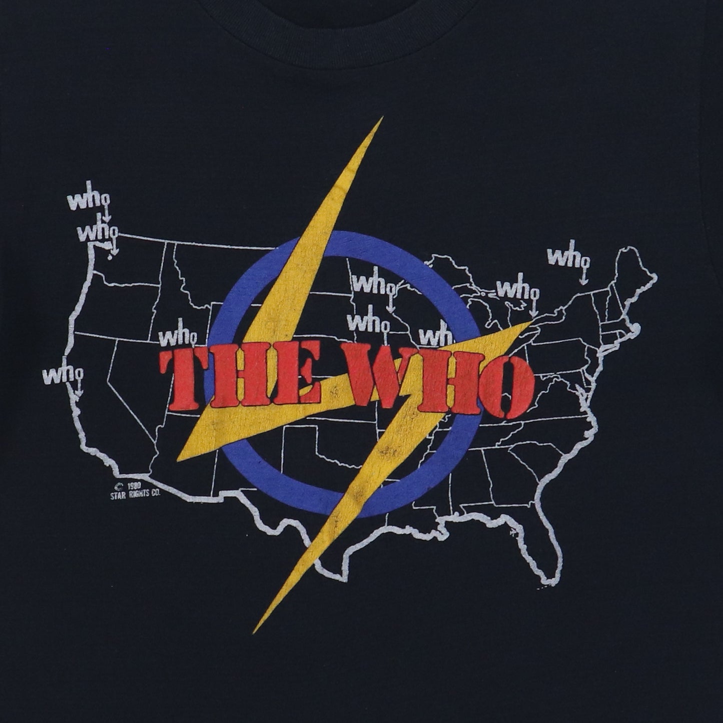 1980 The Who Tour Shirt