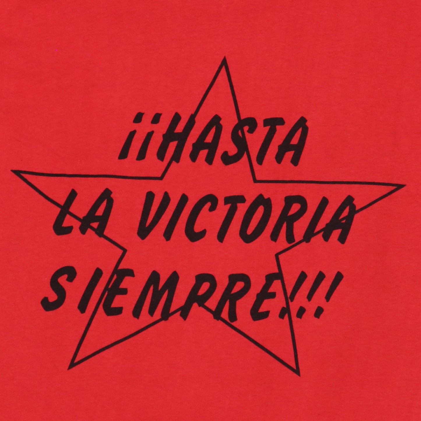 1980s Che Guevara Hasta La Victoria Siempre Shirt