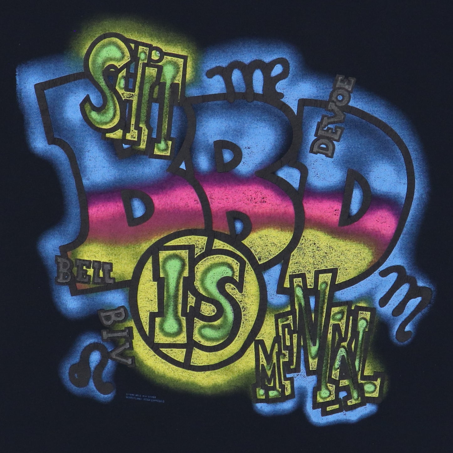 1990 Bell Biv Devoe Shit Is Mental Tour Shirt