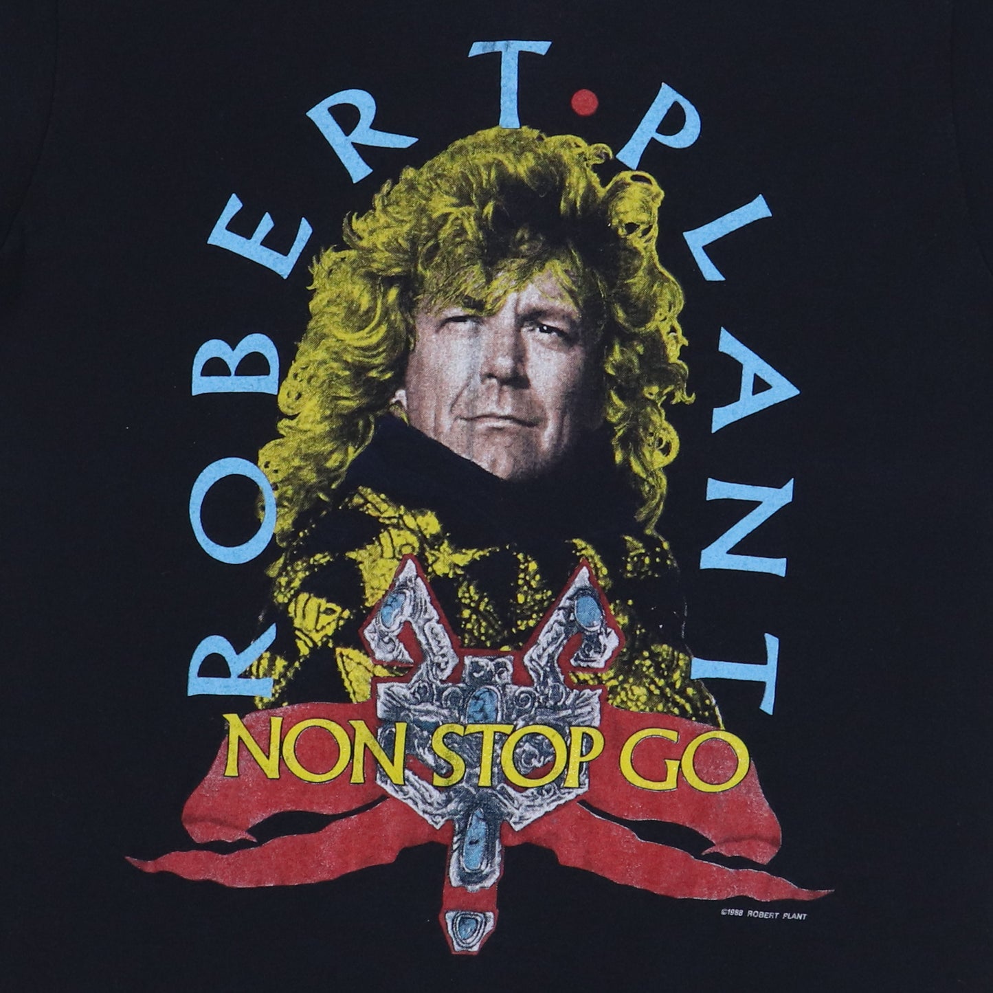 1988 Robert Plant Non Stop Go Tour Shirt
