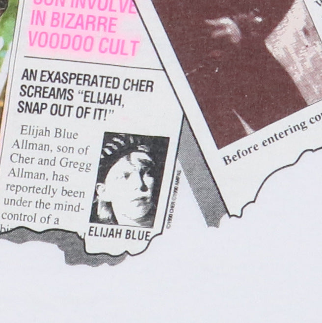 1990 Cher Tabloid Shirt