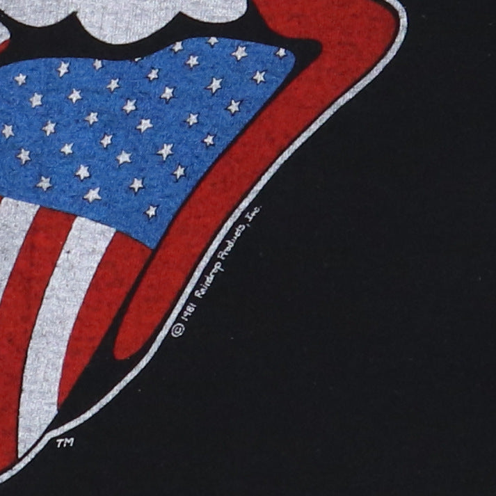1981 Rolling Stones North American Tour Shirt