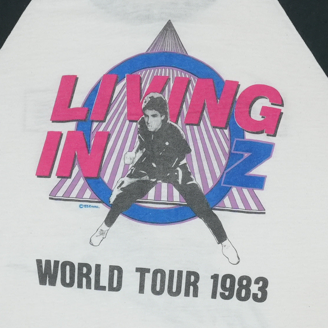 1983 Rick Springfield Living In Oz Tour Jersey Shirt