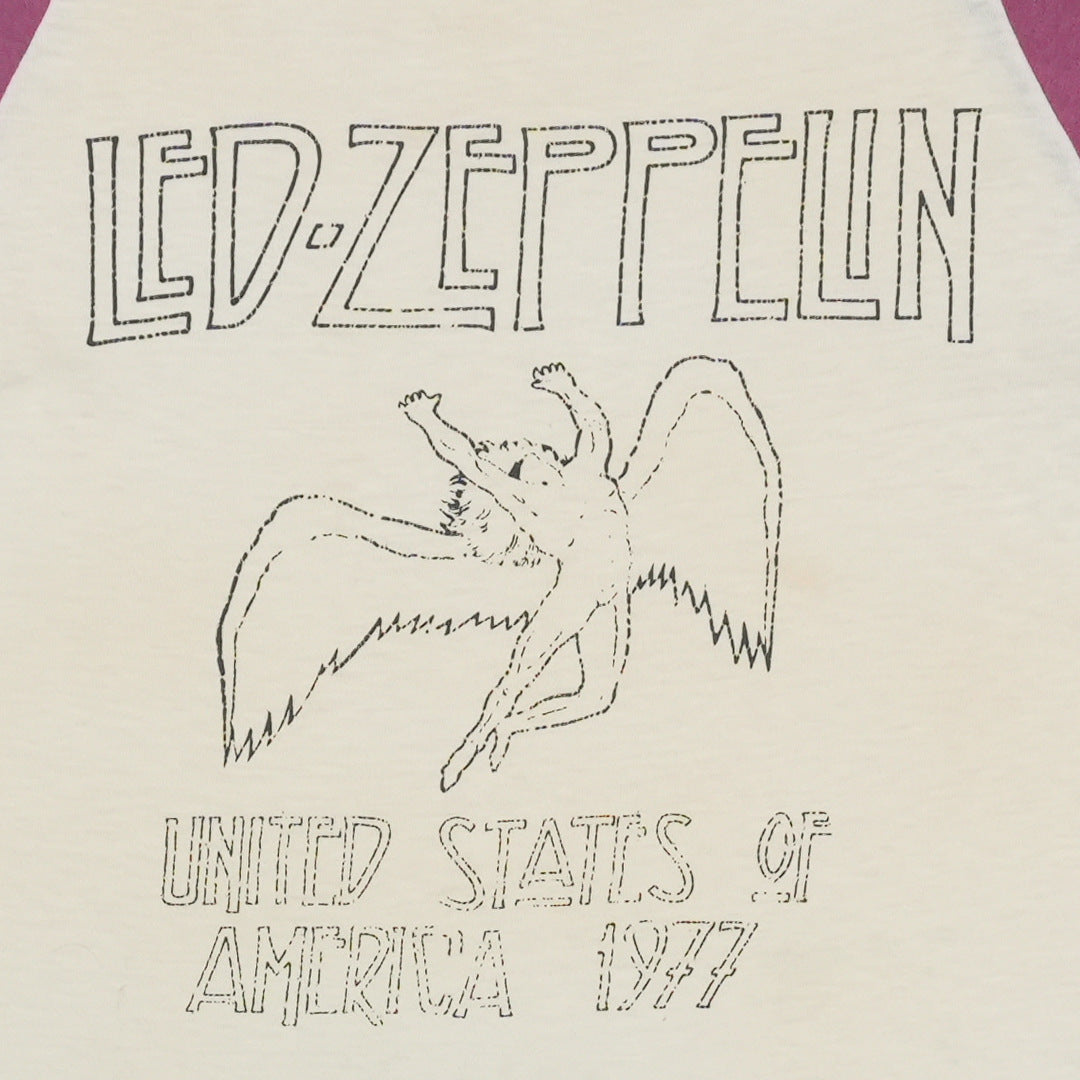 1977 Led Zeppelin Tour Jersey Shirt