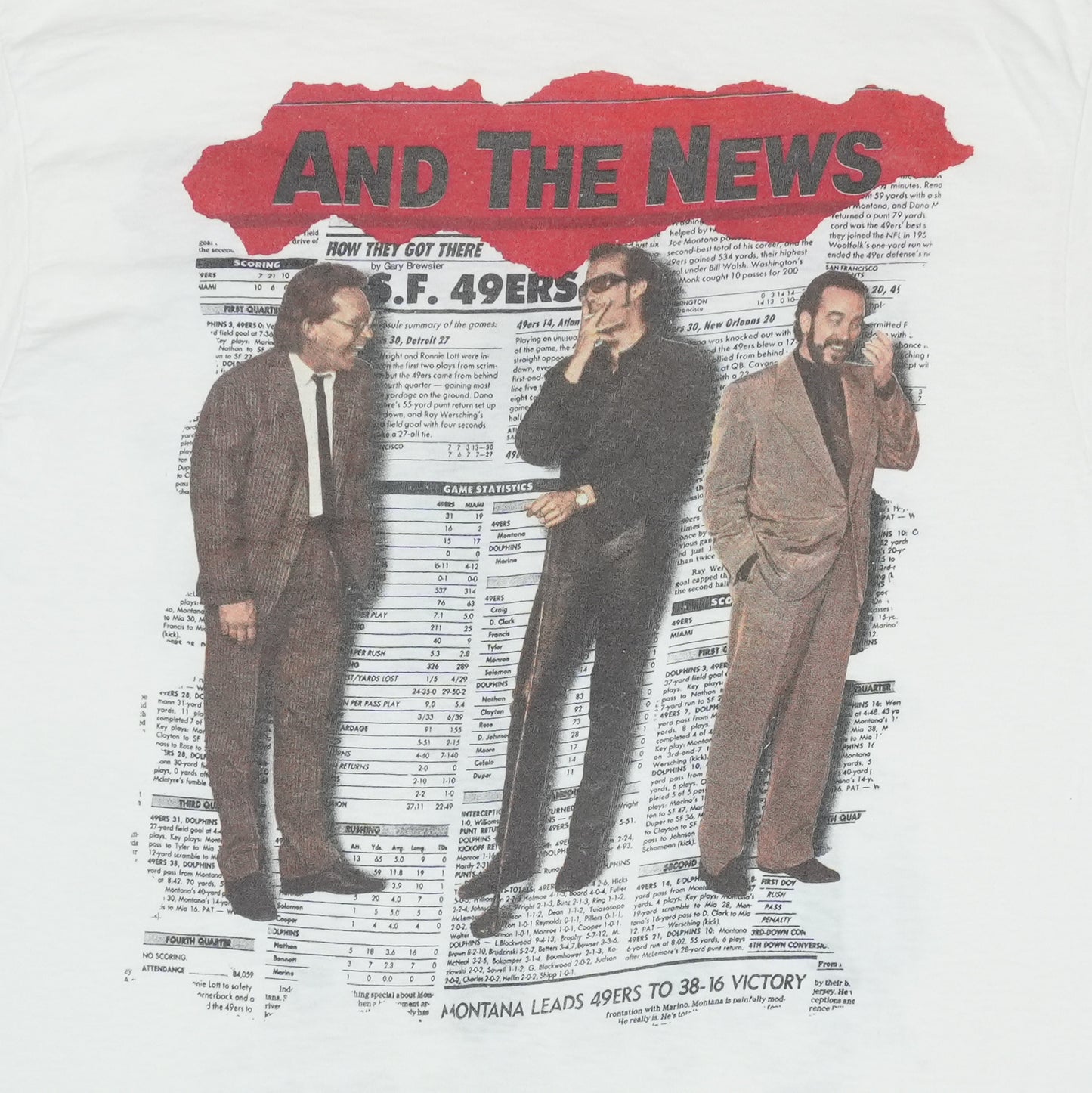 1986 Huey Lewis and The News Shirt